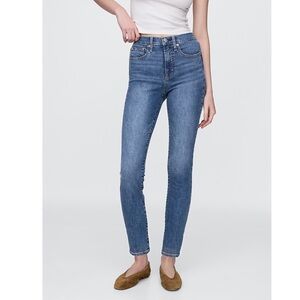 Gap High Rise True Skinny Jeans Medium Wash